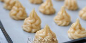 профитроли с заварным кремом