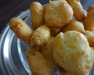 Сырные профитроли