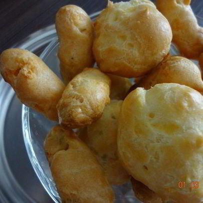 Сырные профитроли