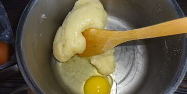 сырные профитроли