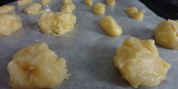 сырные профитроли