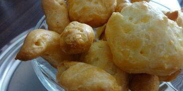 сырные профитроли