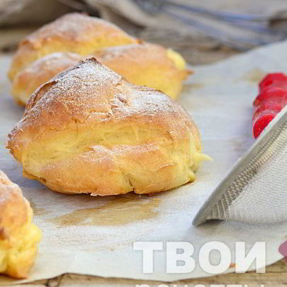 Тесто заварное для эклеров