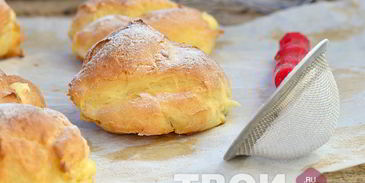 тесто заварное для эклеров