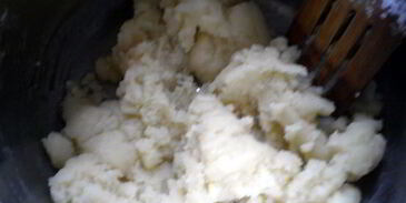 торт с профитролями и хурмой