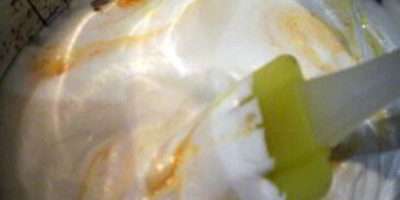 торт с профитролями и хурмой