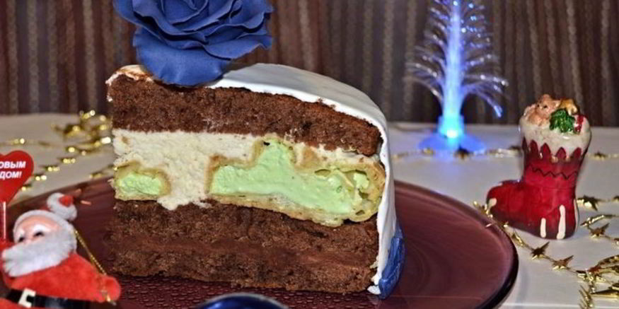 Рецепт торта с профитролями