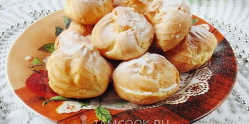 Рецепт творожных эклеров