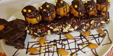 эклер праздничный