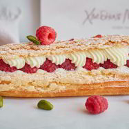 Рецепт Эклера Страсть с малиной