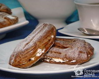 Эклеры на растительном масле