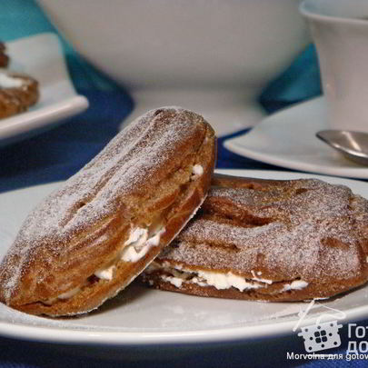 Эклеры на растительном масле