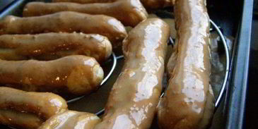 эклеры с кофейным заварным кремом