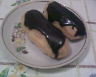 Эклеры с маминым кремом