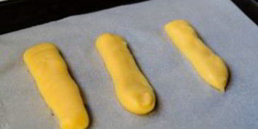 эклеры с шоколадным кремом