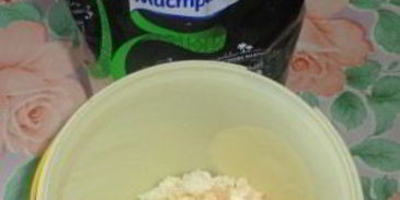 эклеры с творожным кремом