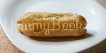 эклеры с творожным сыром
