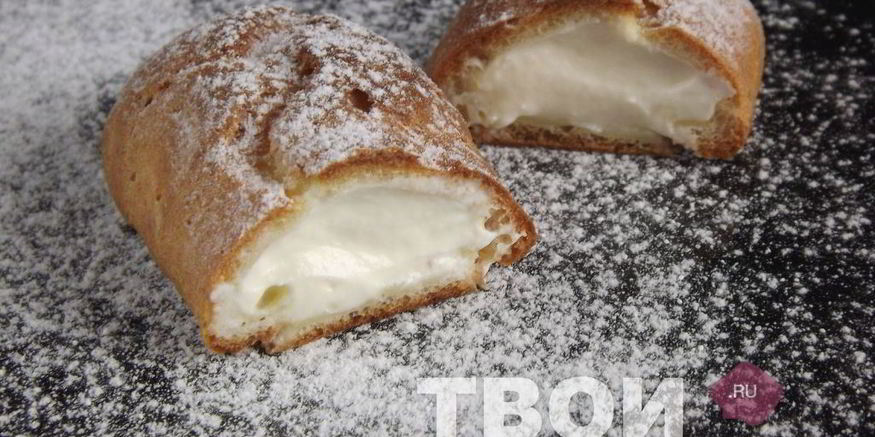 Рецепт эклеров с заварным кремом