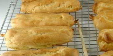 эклеры шоколадные