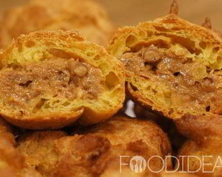 Эклеры со сгущенкой