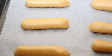 эклеры со сливочным кремом