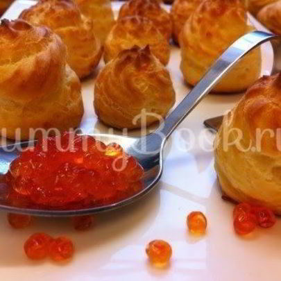 Закусочные сырные эклеры