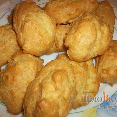 Заварное тесто для эклеров и профитроли