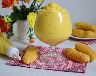 Заварной крем для эклеров