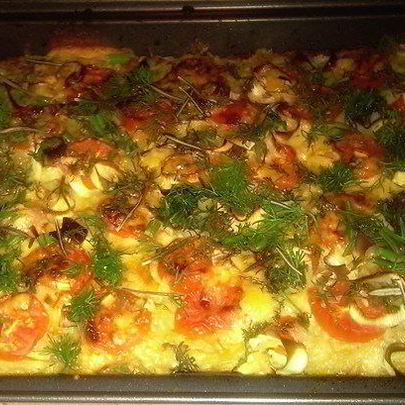 Картофельная запеканка многослойная