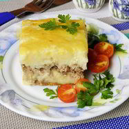 Рецепт Картофельной запеканки с фаршем
