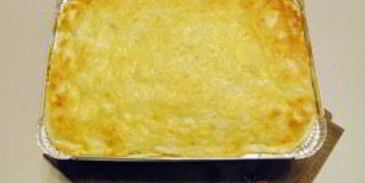 картофельная запеканка с фаршем