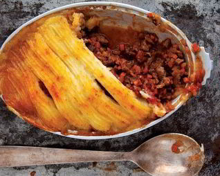 Картофельная запеканка с мясом