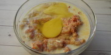 мясная запеканка с брокколи