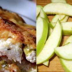 Запеканка с яблоками