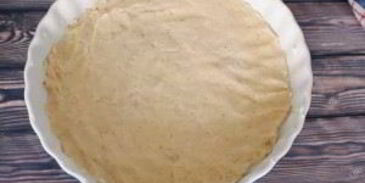 простой творожный пирог