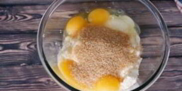 простой творожный пирог