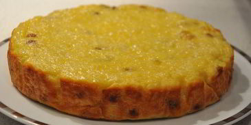 рисовая запеканка с йогуртом и изюмом