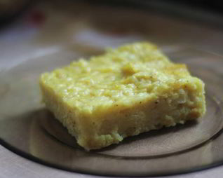 Рисовая запеканка с цветной капустой и сыром