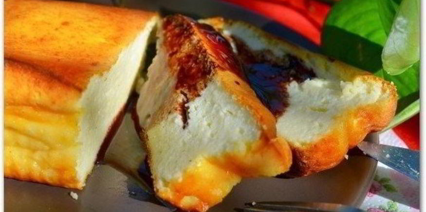 Рецепт творожной запеканки без муки и манки