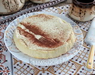 Творожная запеканка с крахмалом в мультиварке