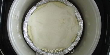 творожная запеканка с крахмалом в мультиварке