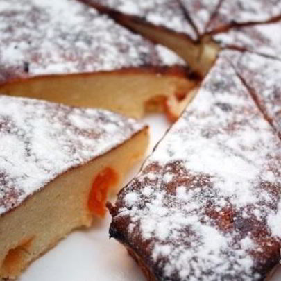 Творожная запеканка с кумкватом