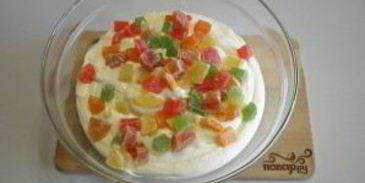 творожная запеканка с цукатами