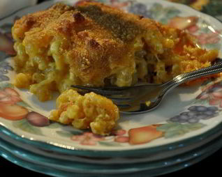 Запеканка для гурманов-Gourmet macaroni and cheese