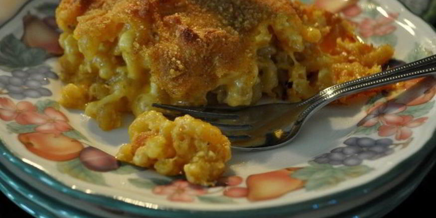 Рецепт запеканки для гурманов-gourmet macaroni and cheese
