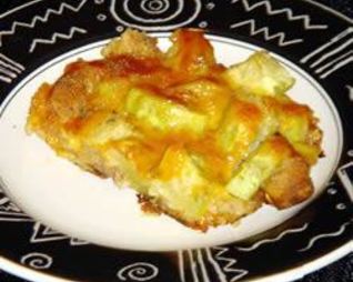 Запеканка из кабачков с сыром