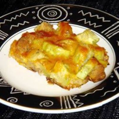 Запеканка из кабачков с сыром