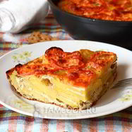 Рецепт Запеканки из картошки с помидорами в духовке