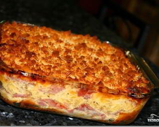 Запеканка из курицы и картошки