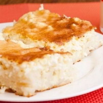 Запеканка из макарон с творогом